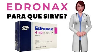 EDRONAX que es y para que sirve edronax como tomar edronax 4 mg tablet [upl. by Netsud891]