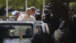 Papa Francesco a TimorEst terza tappa del suo viaggio apostolico [upl. by Osman74]