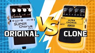 Boss CH1 vs Behringer UC100 Chorus shootout [upl. by Stella163]