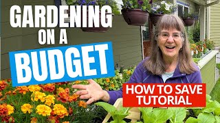 Gardening On A Budget Saving Tips For Every Gardener [upl. by Tia953]