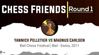 Yannick Pelletier vs Magnus Carlsen  Biel Chess Festival  Biel  Swiss 2011 [upl. by Gut669]