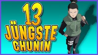 Die 13 Jüngsten Chunin in Naruto Shippuuden  SerienReviewer [upl. by Dewain]