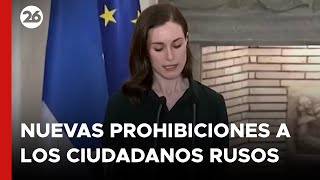 Finlandia busca prohibir la compra de propiedades a ciudadanos rusos [upl. by Grannias]