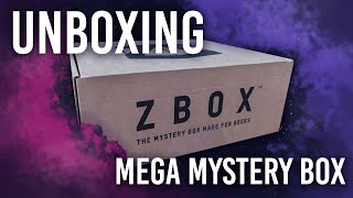 UNBOXING MEGA MYSTERY BOX ZBOX ZAVVI [upl. by Rawdon]