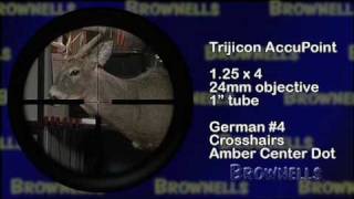 Brownells  Trijicon Accupoint Scopes [upl. by Iz855]