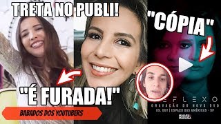 quotÉ FURADAquotCOMENTA YOUTUBER EM PUBLI DE TACI ALCOLEA PLÁGIO em post MAIARA E MARAISA [upl. by Bashemeth]