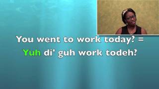 JamaicanSintingLESSON 1 Learn Basic Jamaican Patois Subject Pronouns [upl. by Hanas]