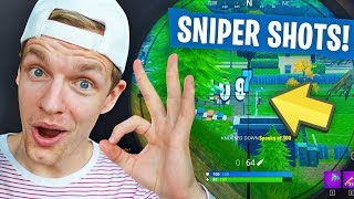 SNIPER SHOTS ON POINT  Fortnite 38 [upl. by Draw]