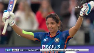 Harmanpreet Kaur 143 runs vs England Women 2nd ODI  England Women vs India Women [upl. by Gombosi]