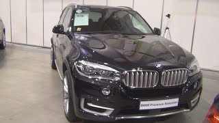 BMW X5 xDrive 40d Black Sapphire 2016 Exterior and Interior [upl. by Nale354]