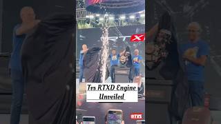 Tvs New RTXD New Engine Unveiled By Tvs Motorsapache tvs short shorts shortvideo shortsvideo [upl. by Eserehc]