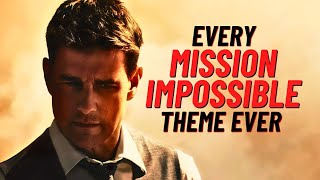 Every Mission Impossible Theme Ever  The Ultimate Mashup [upl. by Ynaffets730]