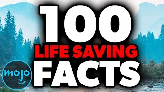 Top 100 Facts That Might Save Your Life One Day [upl. by Kimmie]