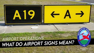 Airport signs explained [upl. by Peltier]