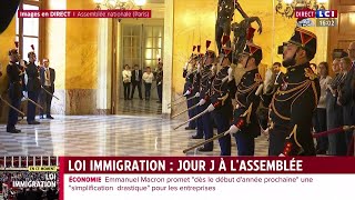 🔴 Gérald Darmanin présente le projet de loi immigration à lAssemblée nationale [upl. by Trilbie]