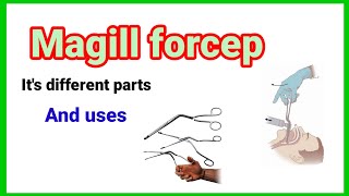 Magills forcep  its different parts and uses anaesthesiawithbabar2576 [upl. by Nahc859]