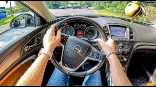 2011 Opel Insignia I Sports Tourer 16 Turbo180HP 0100 POV Test Drive 1332 Joe Black [upl. by Sontich876]