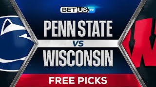 Penn State vs Wisconsin  College Football Week 9 Predictions Picks and Best Bets [upl. by Eolcin]