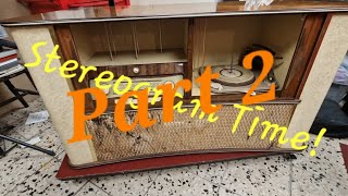 Beautiful Sobell radiogram restoration Part 2 [upl. by Kidder]