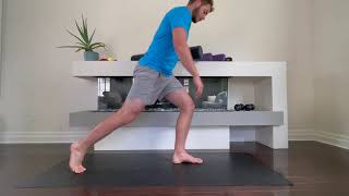 Semimembranosus Exercise  Step Back Lunges [upl. by Amsirp]