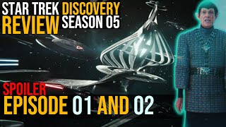 The Chase Begins  Star Trek Discovery S5E01 and 02 Review [upl. by Atnuahs]