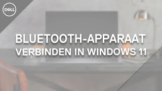 Bluetoothapparaat verbinden met je pc  Windows 11 [upl. by Ahsial]