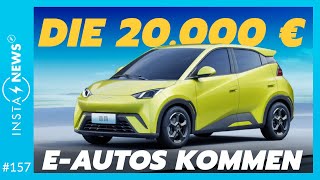 BYD Dolphin Mini und Hyundai Casper EV um 20000€  ElektroautoNews 157 [upl. by Eolhc]