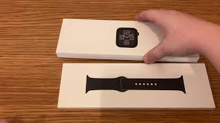 apple watch SE unboxing [upl. by Sabah]