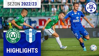 Warta Poznań  Wisła Płock 04  SKRÓT  Ekstraklasa 202223  2 Kolejka [upl. by Onyx]