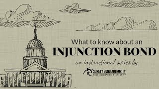 Injunction Bond Explained with EXAMPLE [upl. by Aikemahs]