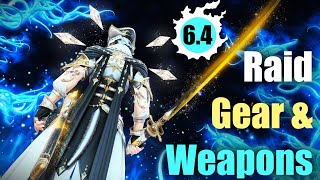 All NEW Anabaseios Gear Sets amp Weapons  Patch 64  4kUHD [upl. by Irap]