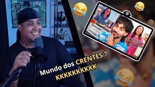 O INCRÍVEL UNIVERSO DOS CRENTES matandomatheus REACT [upl. by Htabmas]