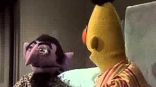 Classic Sesame Street  The Count Sleeps Over at Ernie and Berts Part 2 [upl. by Akcirehs]