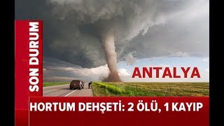 Antalya da HORTUM DEHŞETİ  14 Farklı GÖRÜNTÜ [upl. by Niatsirhc]