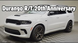 Walkaround 2025 White Knuckle Dodge Durango RT 20th Anniversary Premium AWD [upl. by Easlehc]