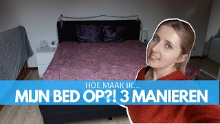 BED OPMAKEN  3 MANIEREN  Hoe maak ik mijn bed op  Clean with me  Tips  GwennampClean [upl. by Franky]