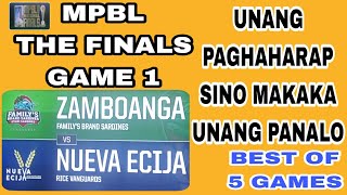 MPBL THE FINALS GAME 1 NUEVA ECIJA VS ZAMBOANGA SARDINES  MPBL THE FINALS 2022  MPBL PLAYOFFS 2022 [upl. by Rhines512]