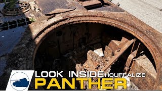 Look Inside the Houffalize Panther  Panther Restoration  Bastogne Barracks Part 1 [upl. by Namzzaj]