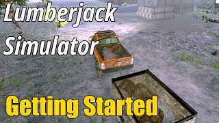 Lumberjack Simulator  Getting Started In Career Mode [upl. by Sirret]