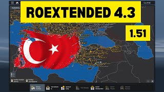 Ets 2 Roextended 43 TÜRKİYE HARİTASI FREE  151 EURO TRUCK SIMULATOR 2 [upl. by Avrom273]