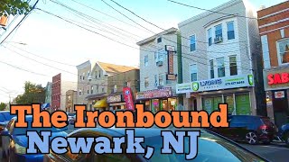 The Ironbound in Newark New Jersey  Walk tour inside the northern center part of the neighborhood [upl. by Sandon]