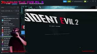 Resident Evil 2 in VR  Part 5 Boss Fight VR Glitch Solved Live [upl. by Kcirttap]