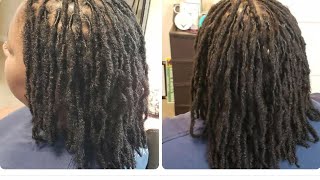 How to take care of Locs❗quotWatch me Workquot [upl. by Yanal]