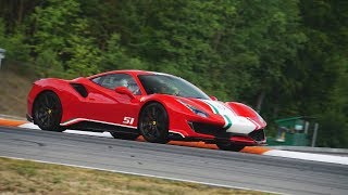 Ferrari 488 Pista Sound on Track [upl. by Jorin]