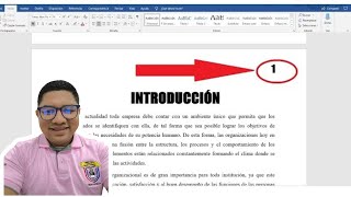 ¿Cómo enumerar las páginas a partir de la introducción [upl. by Lorola78]