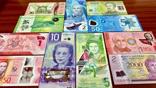 “Polymer Wonders Exploring Diverse World Banknotes Part 3” [upl. by Putscher]