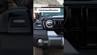 Thar ROOX alloy wheels vanshmodification [upl. by Esilehc487]