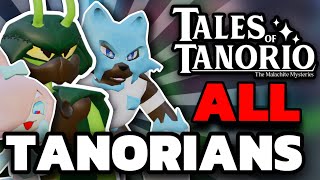 How to Get ALL TANORIANS in Tales of Tanorio [upl. by Tomchay741]