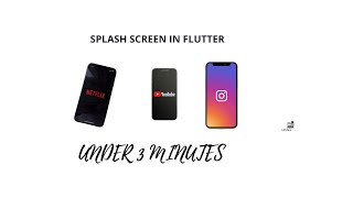 Splash screen in flutter 2024 with source code [upl. by Ailegnave]