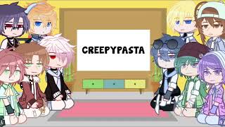 Diabolik Lovers reacts to Creepypasta Part 1  Gacha Club [upl. by Aneeg886]